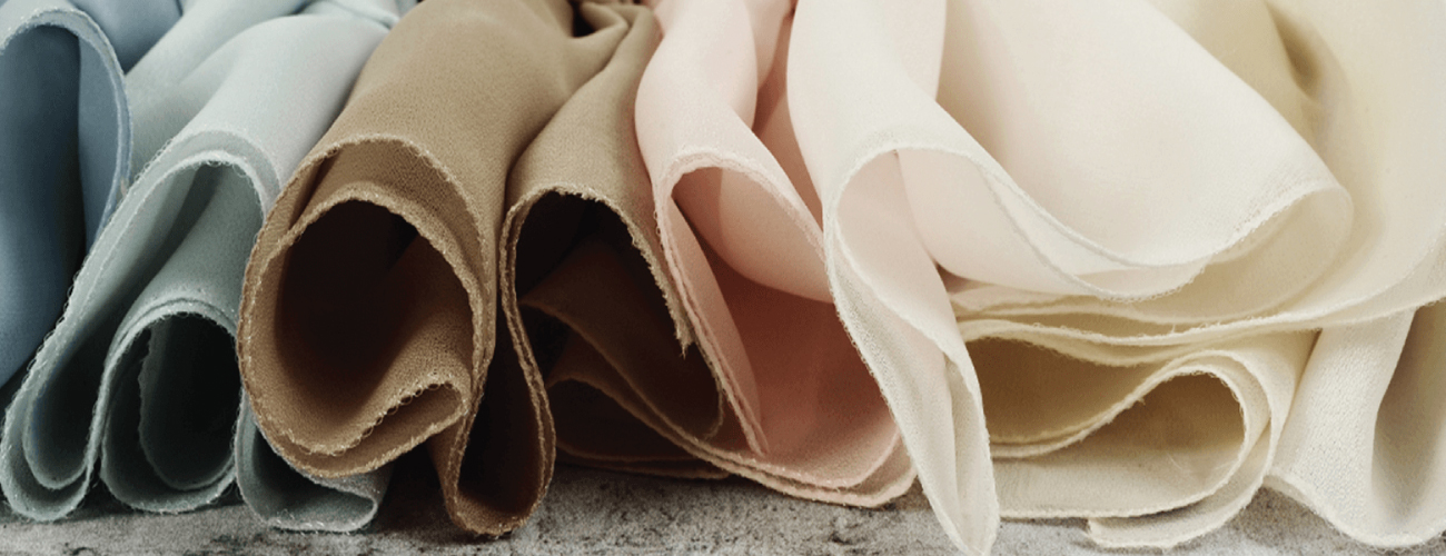 Fabric samples being laid out for Quality checking